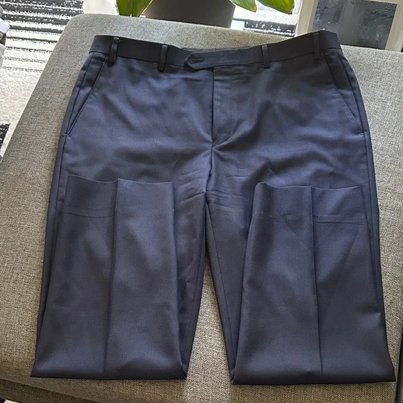 Ralph Lauren Men's Dark Blue Dress Pants - Picture 1 of 8